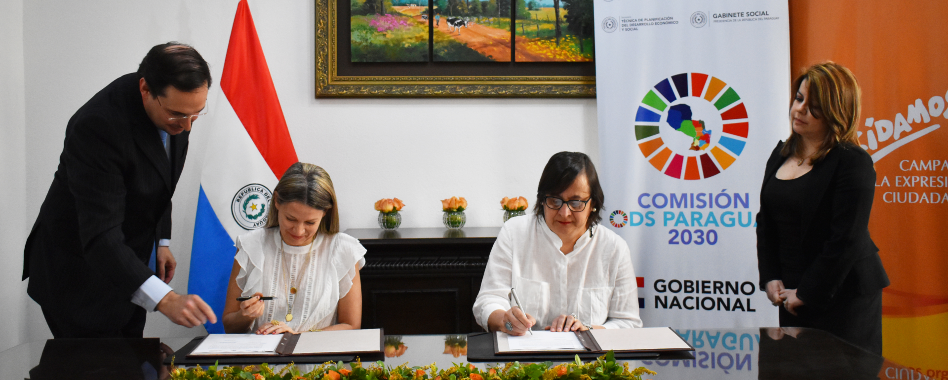 Decidamos y Comisión ODS Paraguay se comprometen a trabajar para el logro de los Objetivos de Desarrollo Sostenible