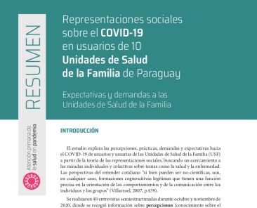 Resumen Representaciones Sociales TAPA